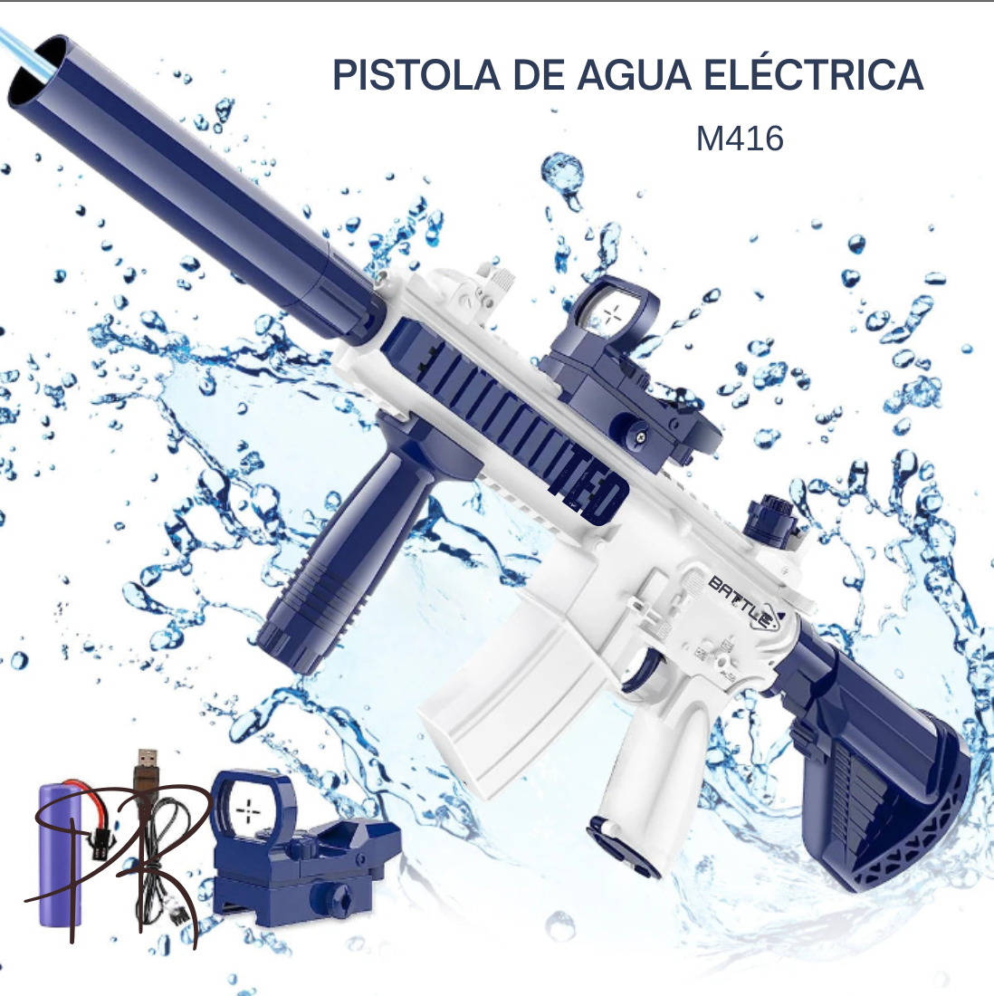 m416 accesorios pistola electrica agua Summer Blasters