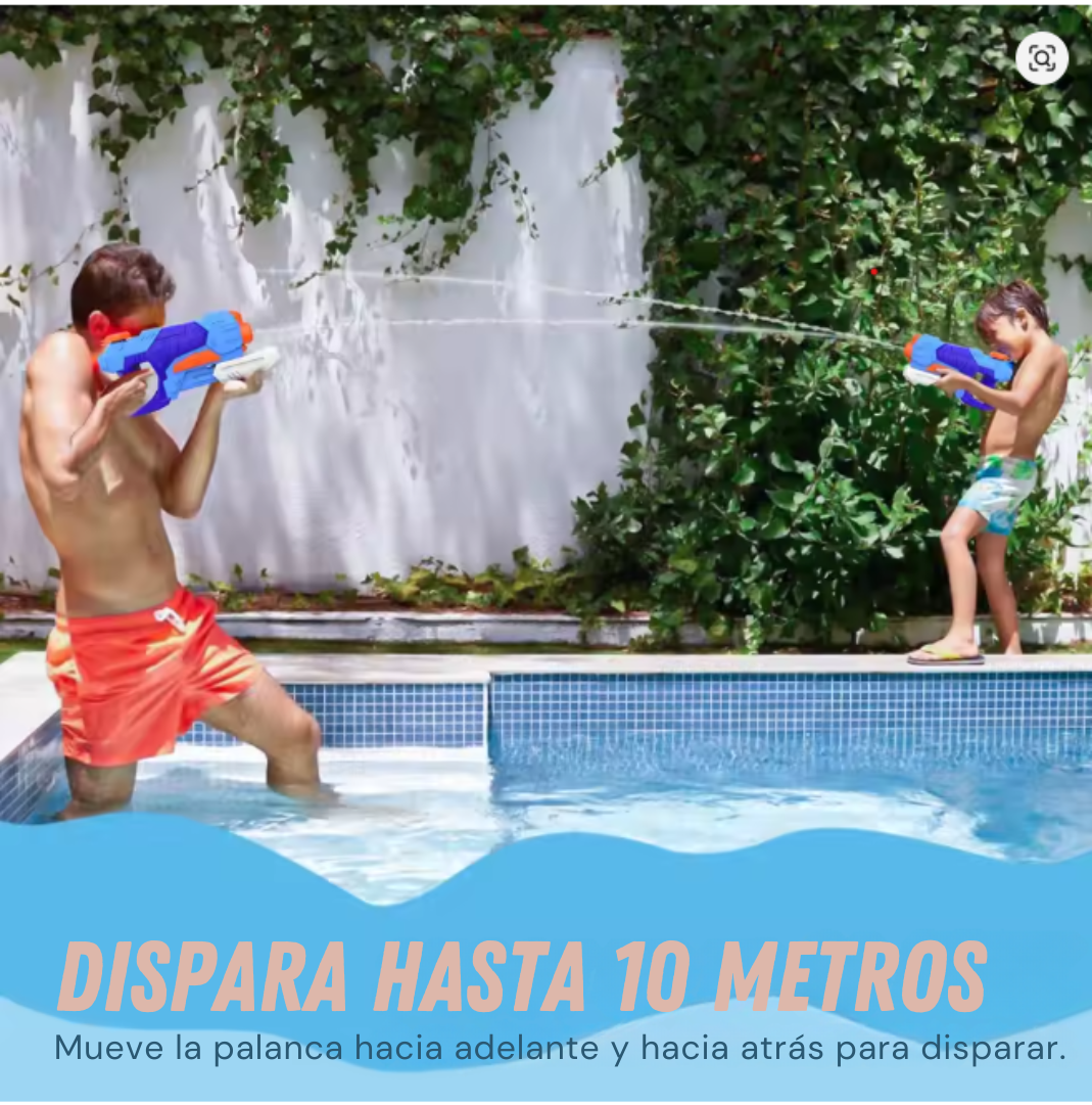 Pack de Pistolas de Agua de Juguete